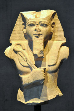 Ramses II holding a shepherd’s crook