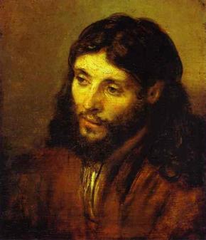 Rembrandt painting of Jesus