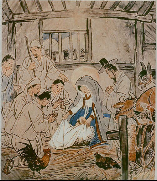 Chinese Nativity Art