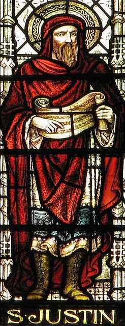 Mosaic of Justin Martyr