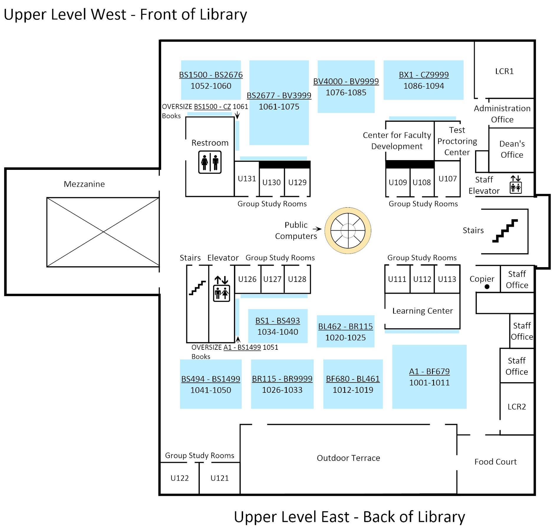 Library Floor Maps Library Biola University