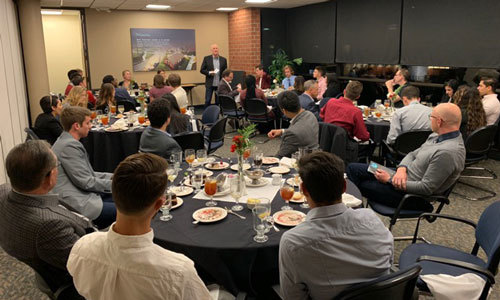 Celebration Dinner with Biola Startup Teams