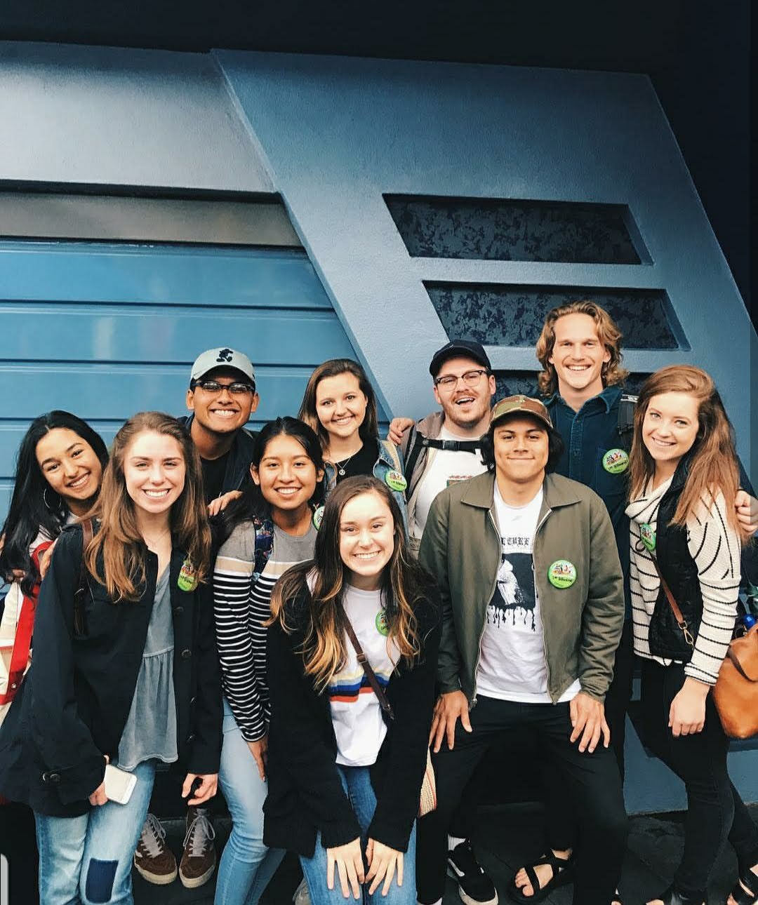 Social Media team at Disneyland