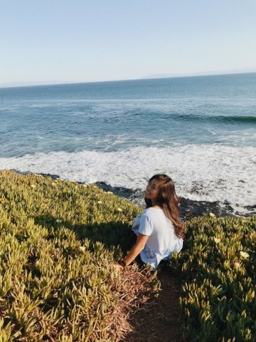 Anna on the Cliffs