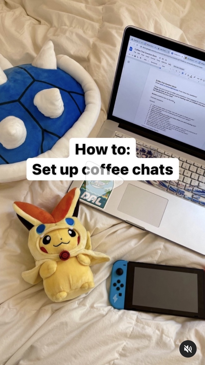 How to set up coffee chats