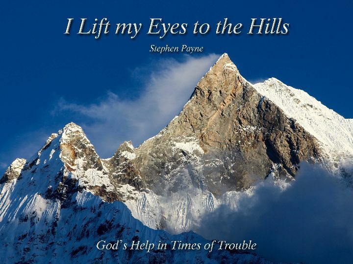 I lift my eyes to the hills bookcover