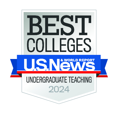U.S. News Badge for Undergraduate Teaching 2024