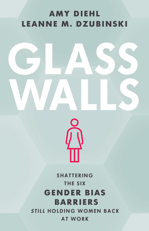 Image shows the cover of the book, Glass Walls