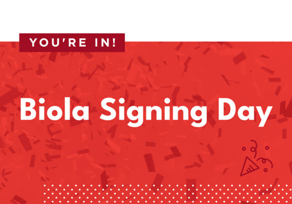 Biola Signing Day 