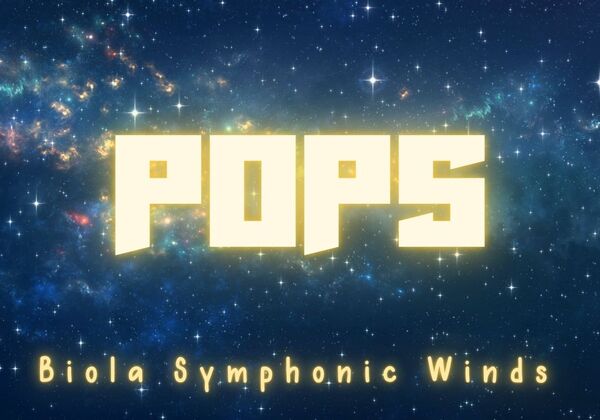 Yellow font on galaxy background