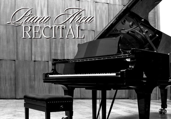 Piano on stage