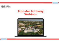 Biola University: Transfer Pathway Webinar