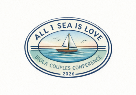 Chris and Alisa speaking at the 2025 Biola Couples Conference