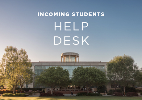 Incoming Student Help Desks