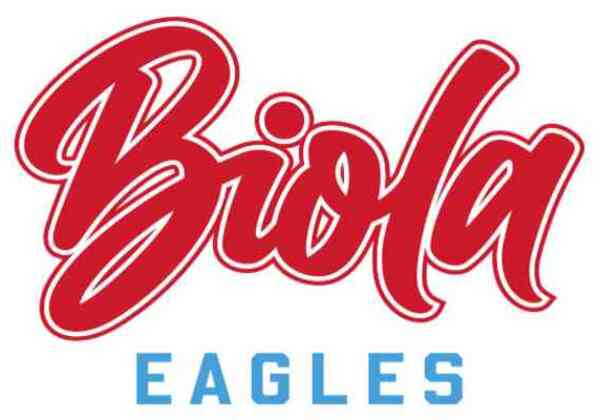 Biola script logo with the word Eagles underneath it.