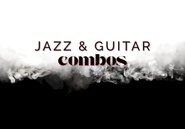 vapors rising from a black background with text