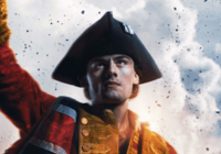 Close-up of the young George Washington’s face from the film Young Washington.