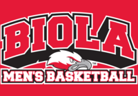 image shows the Biola men's basketball logo