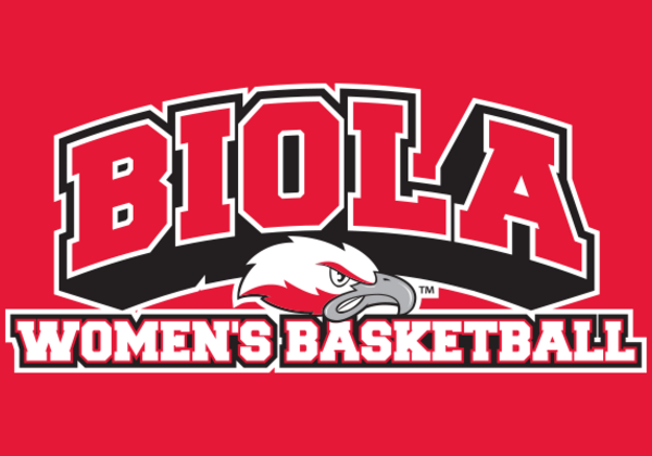 image shows the Biola women's basketball logo