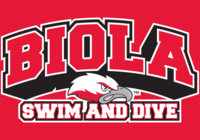 image shows the Biola swim & dive logo