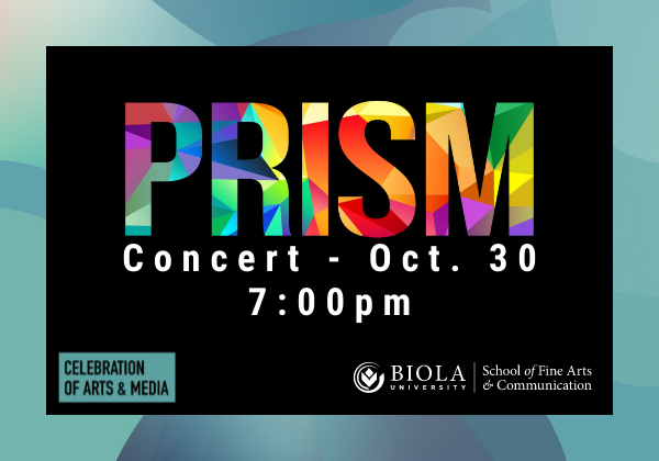 PRISM Concert on October 30