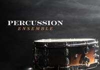 Snare drum on a black background