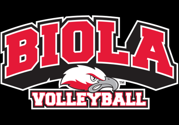 image shows the Biola volleyball logo