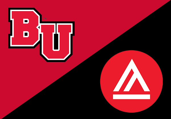 Image includes Biola BU logo and Academy of Art athletics logo.