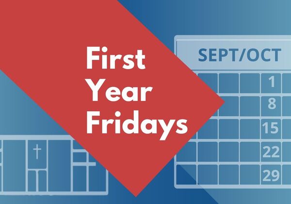 First Year Fridays with calendar