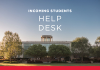 Incoming Student Help Desks