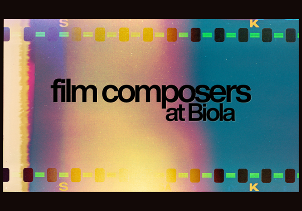Film strip with concert info printed on it