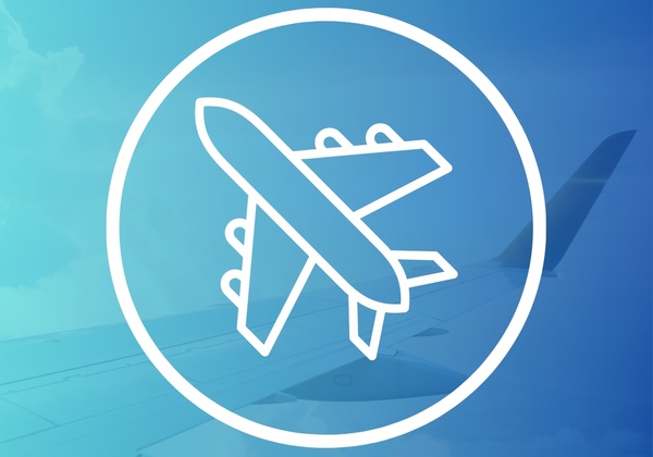 The airplane picture is to promote the idea of departing Biola and traveling to a study abroad location.