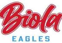 Biola script logo with the word Eagles underneath it.