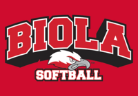 image shows the Biola softball