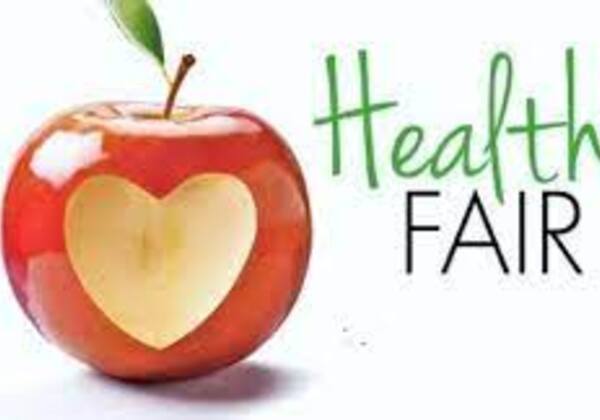Health Fair - Apple with a heart
