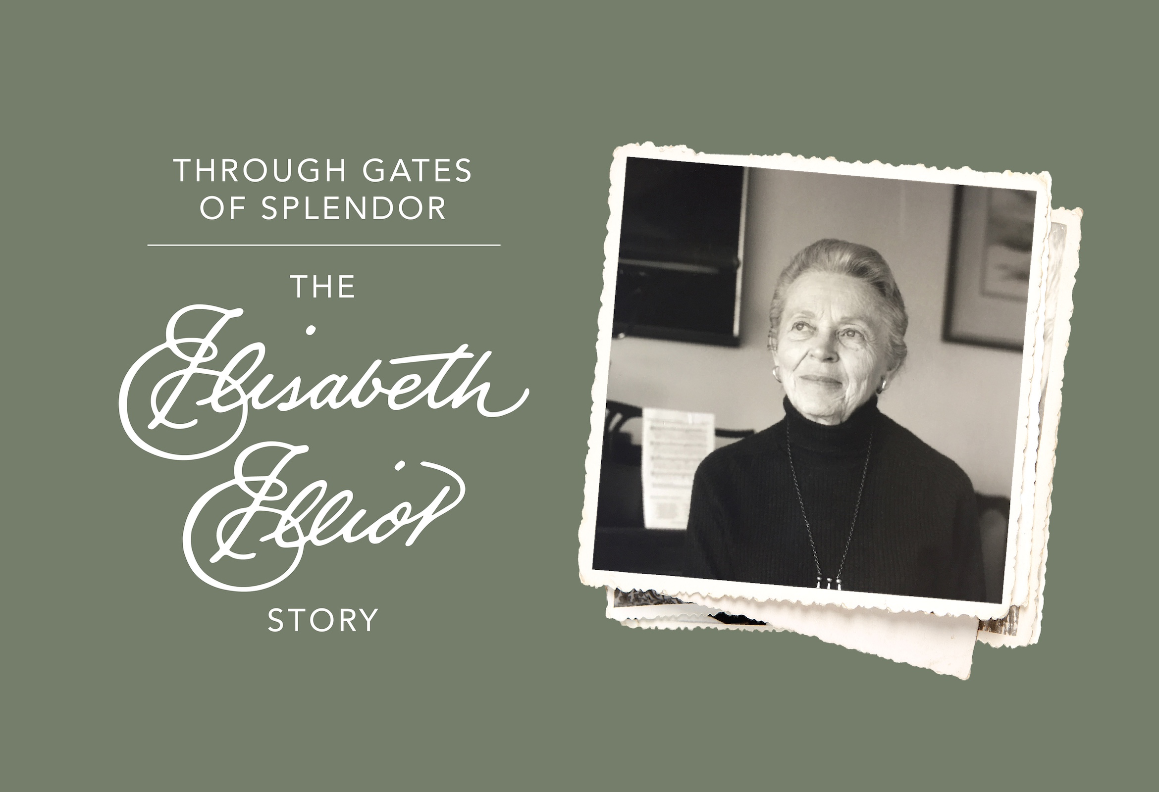Elisabeth Elliot photo and exhibit title