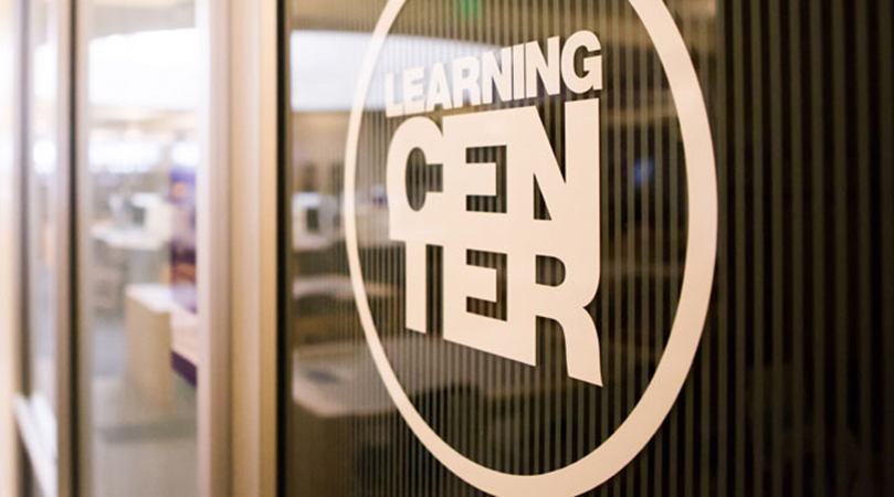 Entrance to the Learning Center
