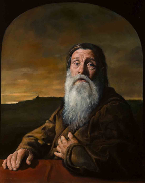 Whereas I was Blind, Now I See - oil on canvas