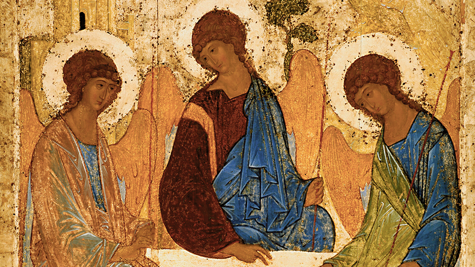 Trinity Icon_detail