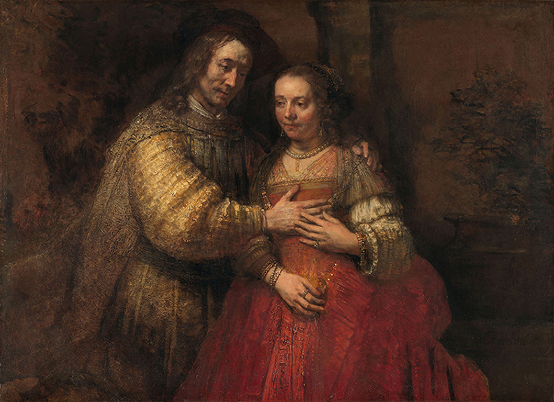 Jewish Bride_Rembrandt