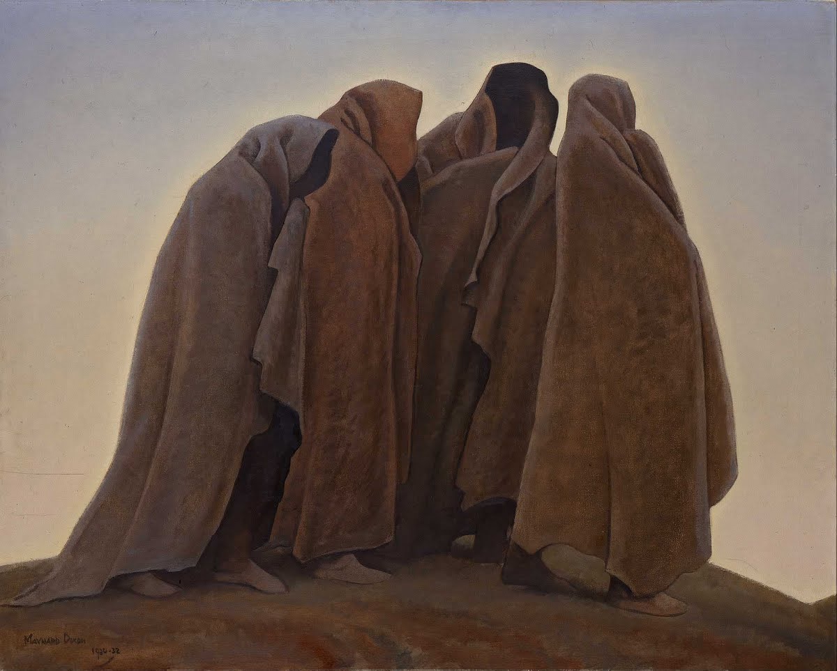 Shapes of Fear - oil on canvas