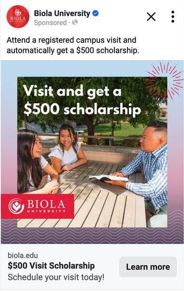 Visit Scholarship