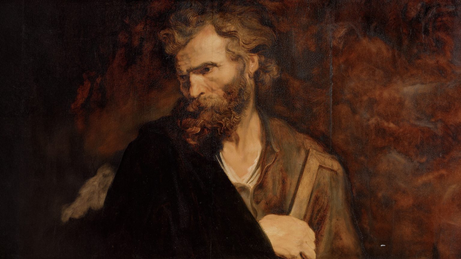 The Apostle Jude (Thaddaeus) - oil on canvas