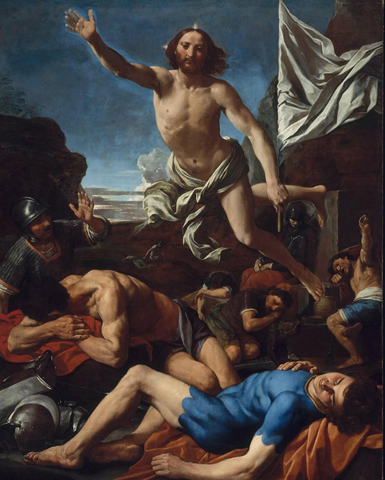 The Risen Christ Simone Cantarini