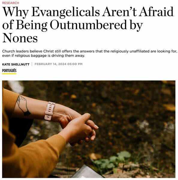 Christianity Today Evangelical Nones