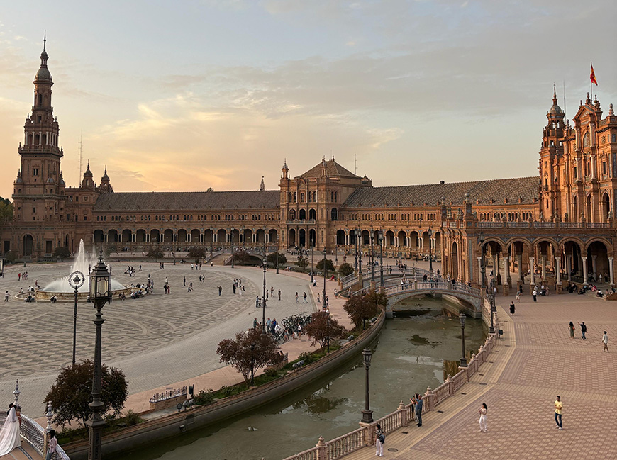 castle in Sevilla, Spain
