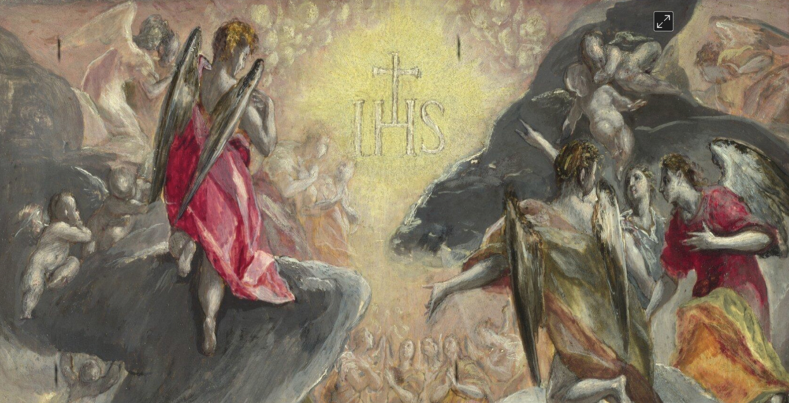 Adoration of Name_Greco_detail