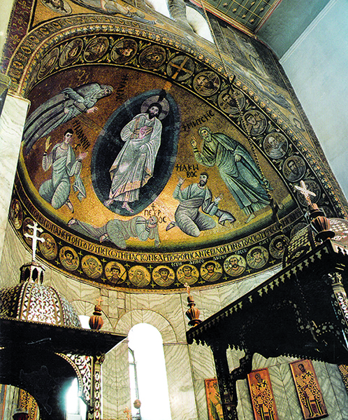 Transfiguration of Christ - Eastern Apse of the Great Basilica - view 2