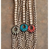 three bead necklaces