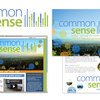 graphic design pieces for Common Sense